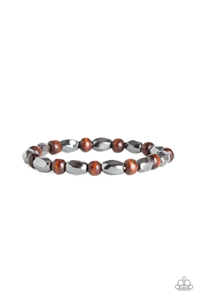 Paparazzi Bracelet ~ Resilient - Brown