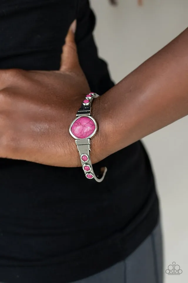 Paparazzi Bracelet ~ Spirit Guide - Pink