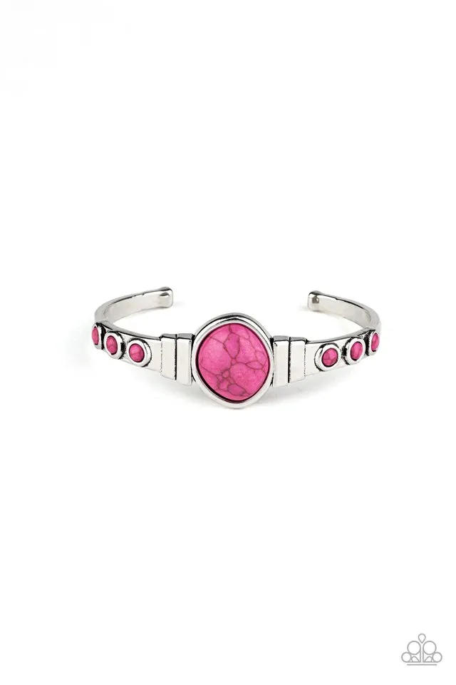 Paparazzi Bracelet ~ Spirit Guide - Pink