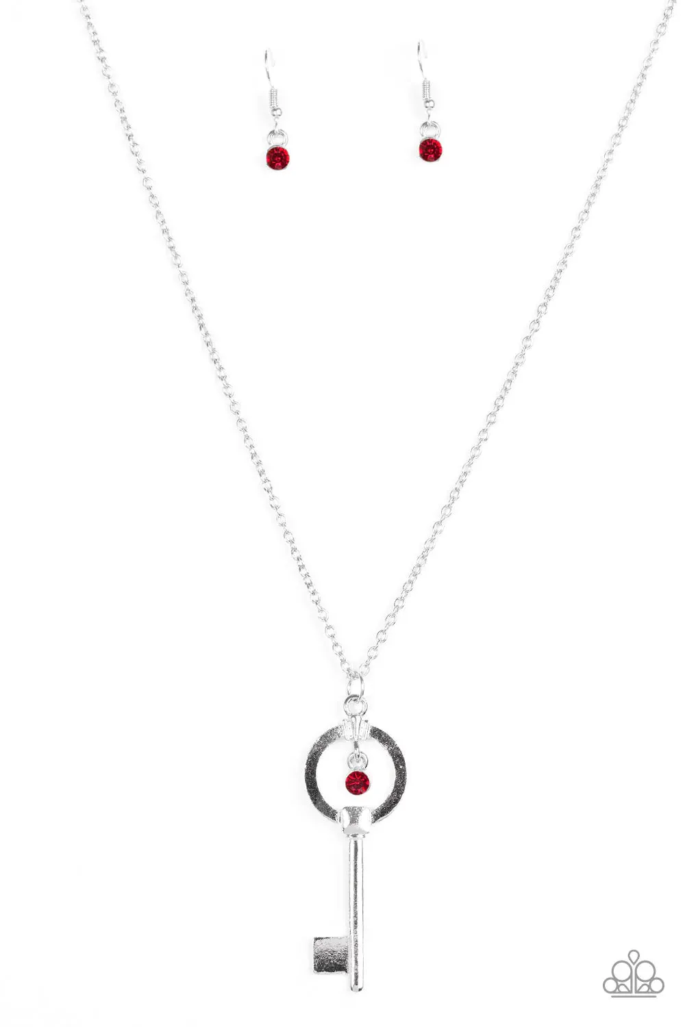 Paparazzi Necklace ~ Open New Doors - Red