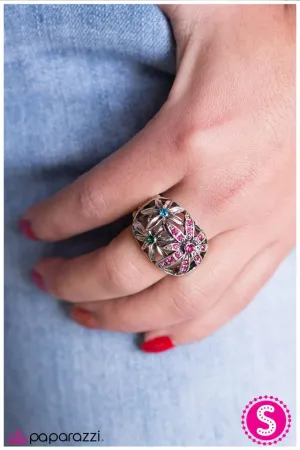 Paparazzi Ring ~ Staying Planted - Multi