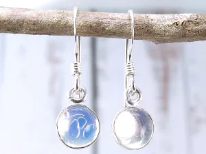 Petite Opalite Earrings in Sterling Silver