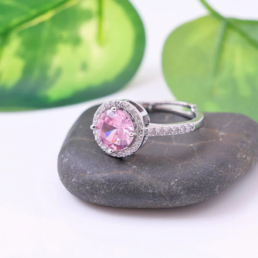 Pink Cocktail Rings