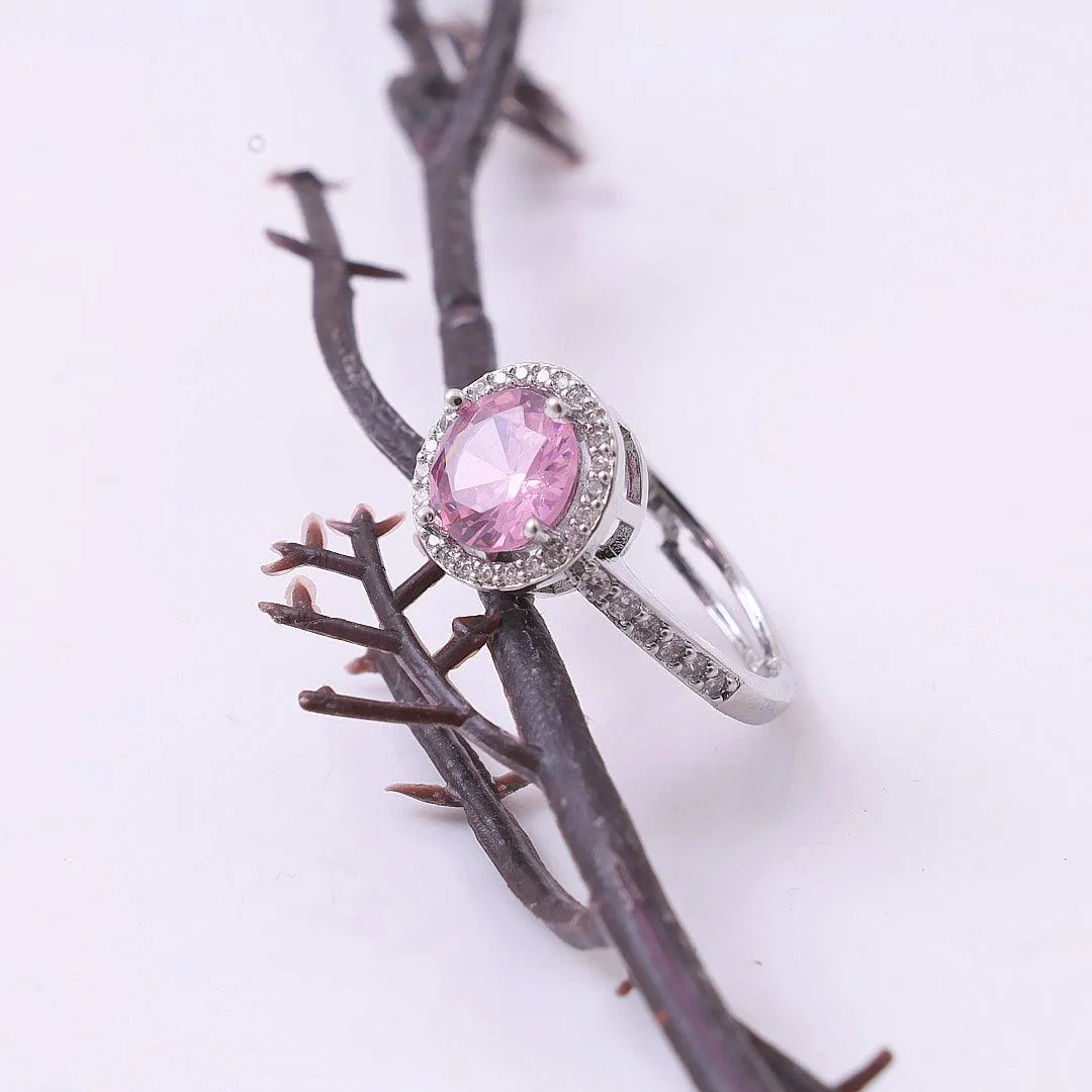 Pink Cocktail Rings