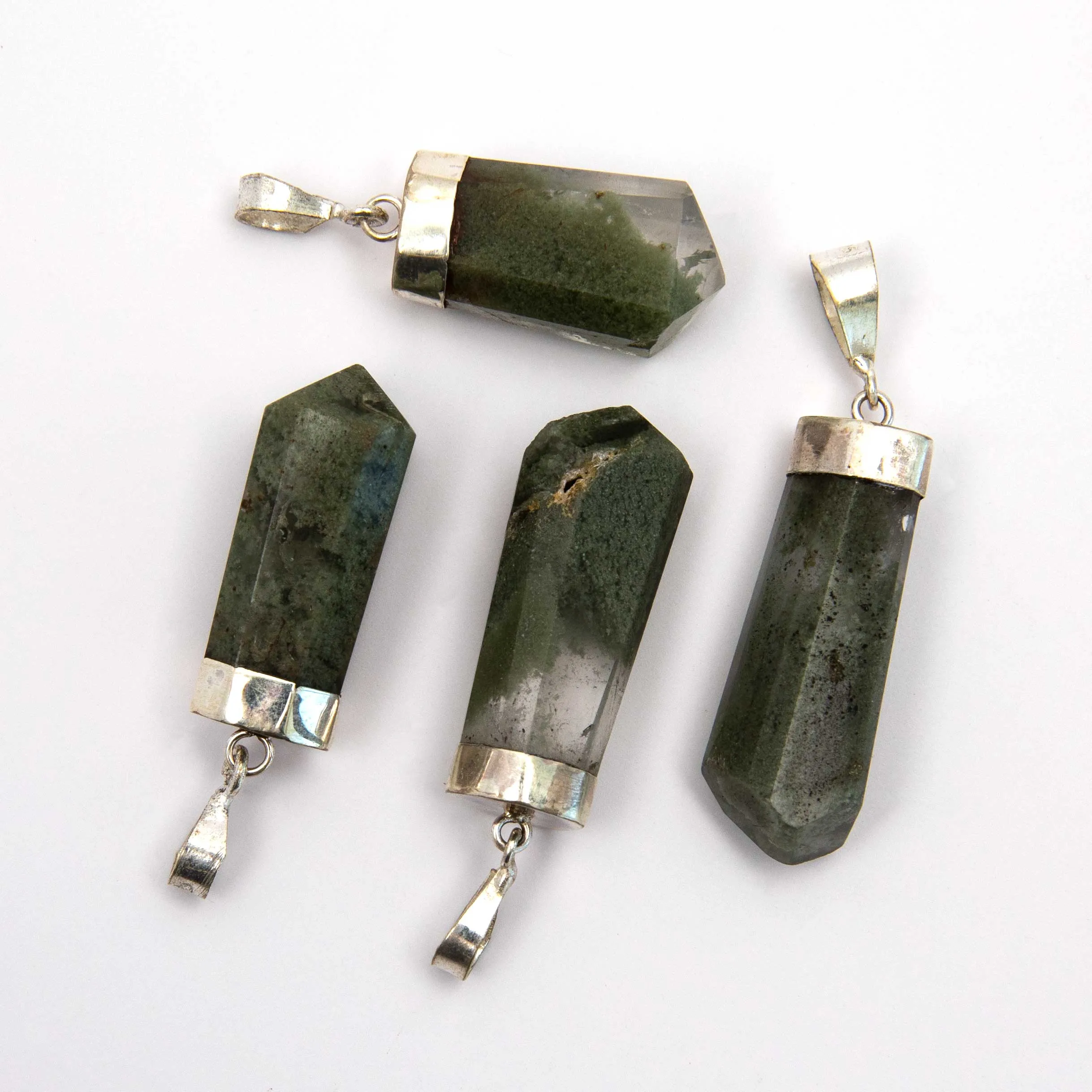 Quartz - Chlorite Included, Pendants