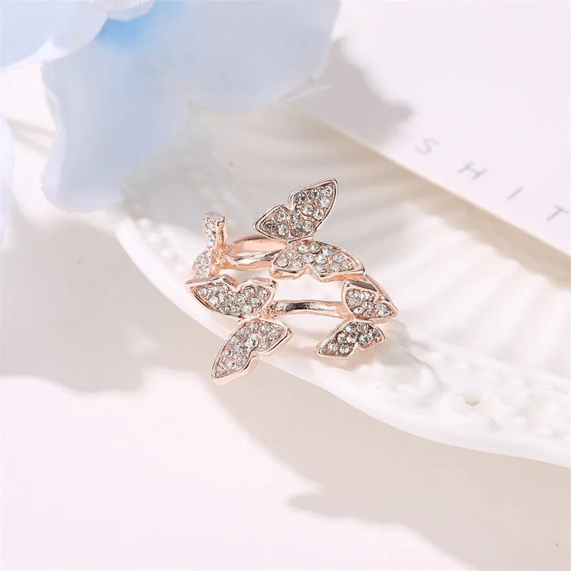 R616 - Elegant Butterfly Ring