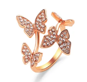 R616 - Elegant Butterfly Ring