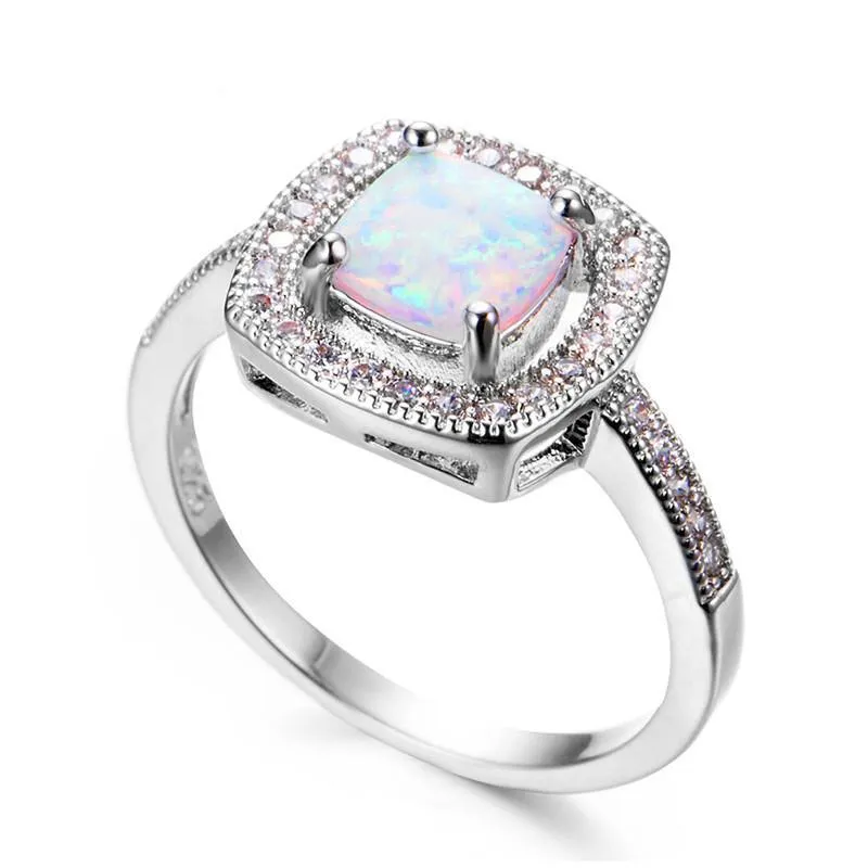 Rounded Opal Ring