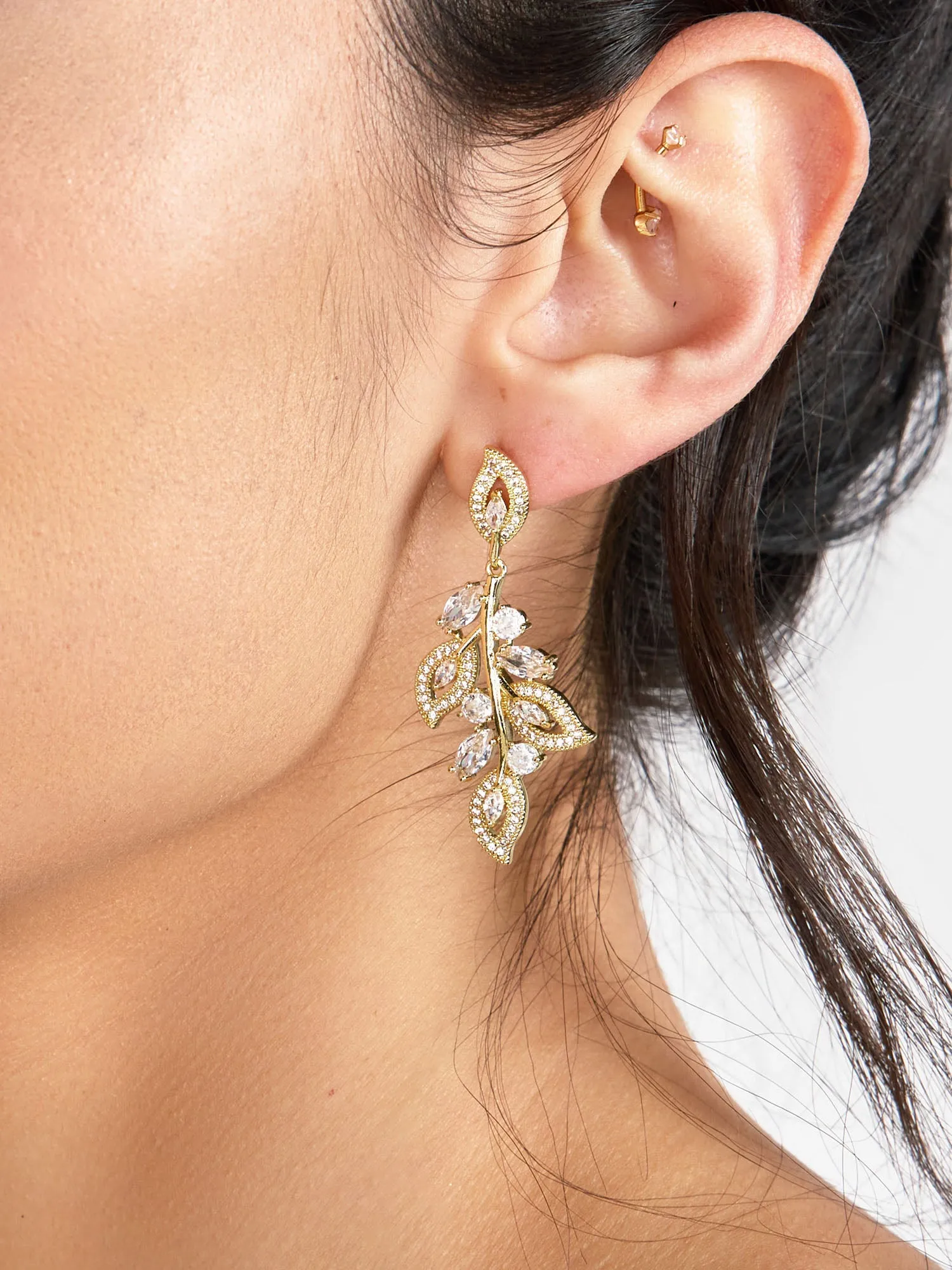 Statement Leaf Earrings