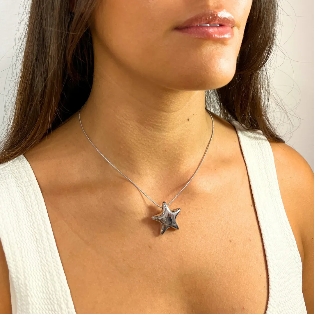 Stella Necklace Silver