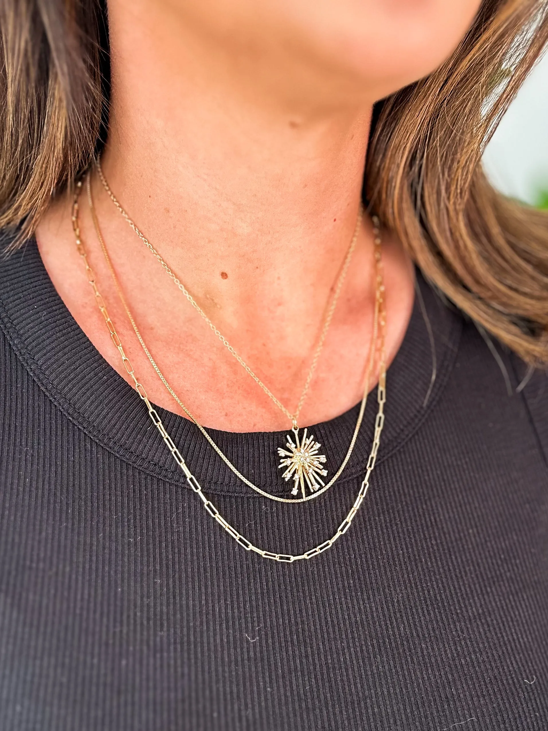 Stunning Sunburst Necklace