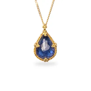 Tanzanite Teardrop Necklace