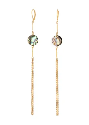 Tassel Abalone Earring