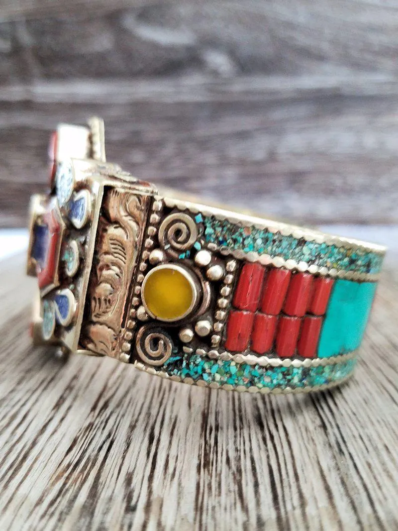 Tibetan Cuff Bracelet