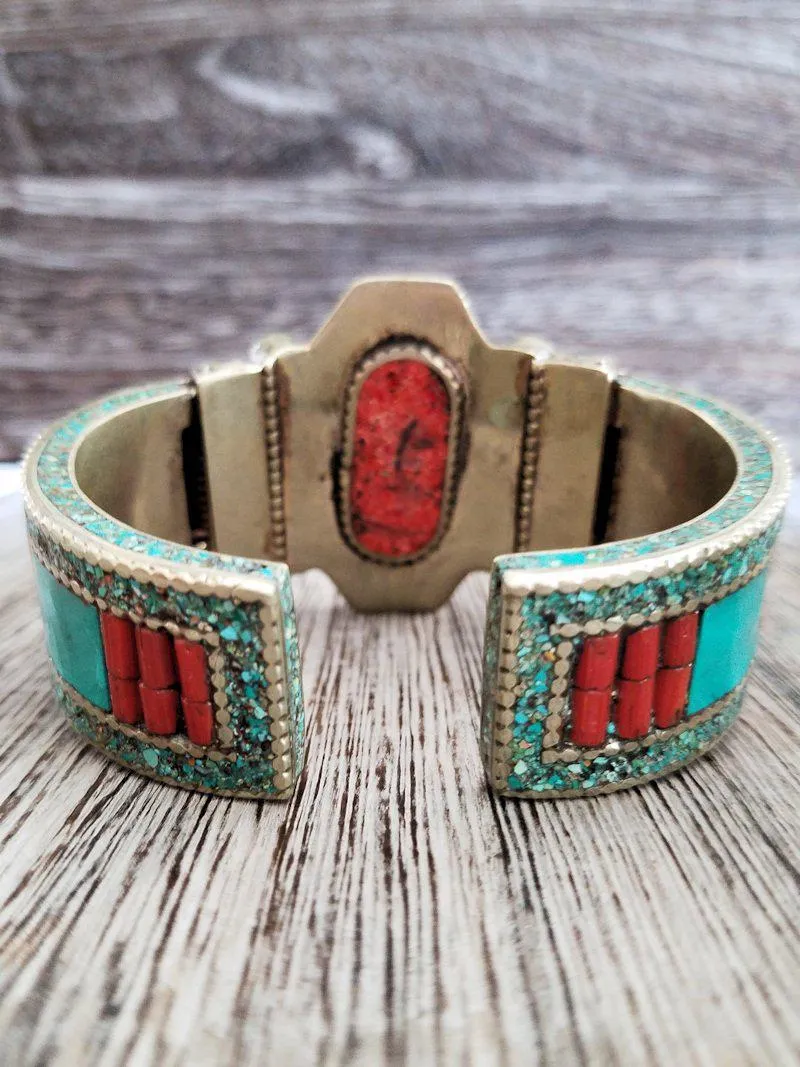 Tibetan Cuff Bracelet