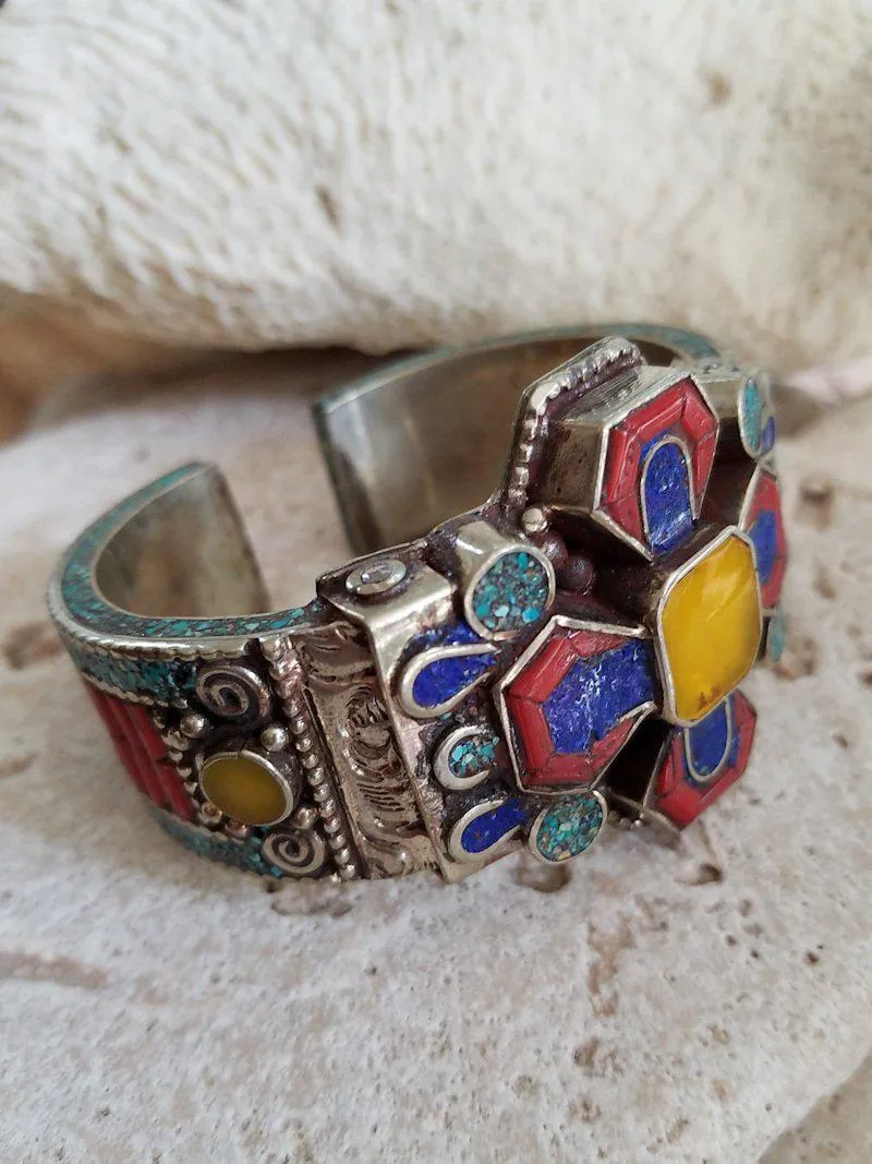 Tibetan Cuff Bracelet