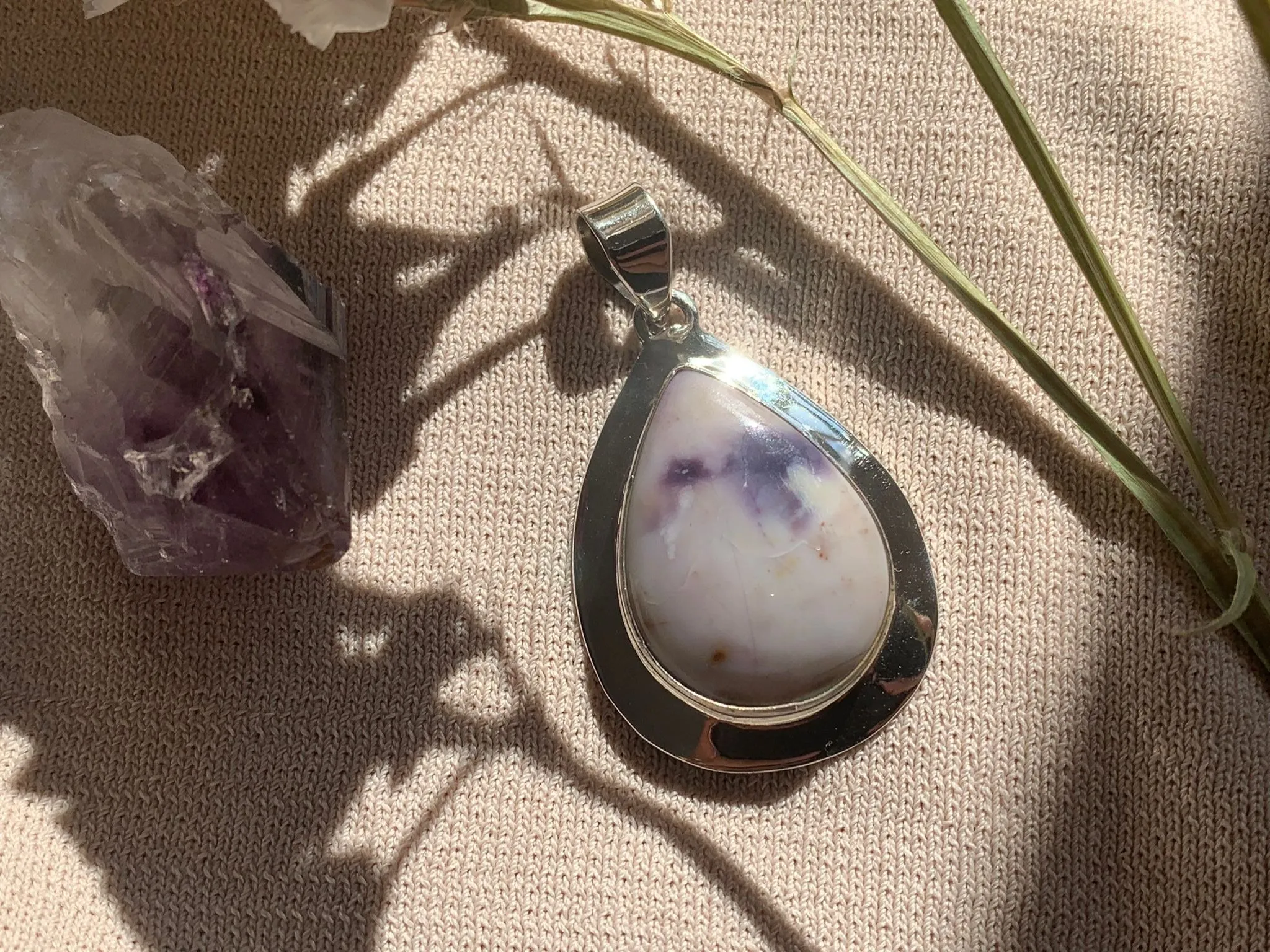 Tiffany Stone Medea Pendant - Teardrop