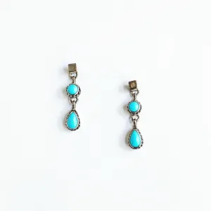 Turquoise Teardrop Earring