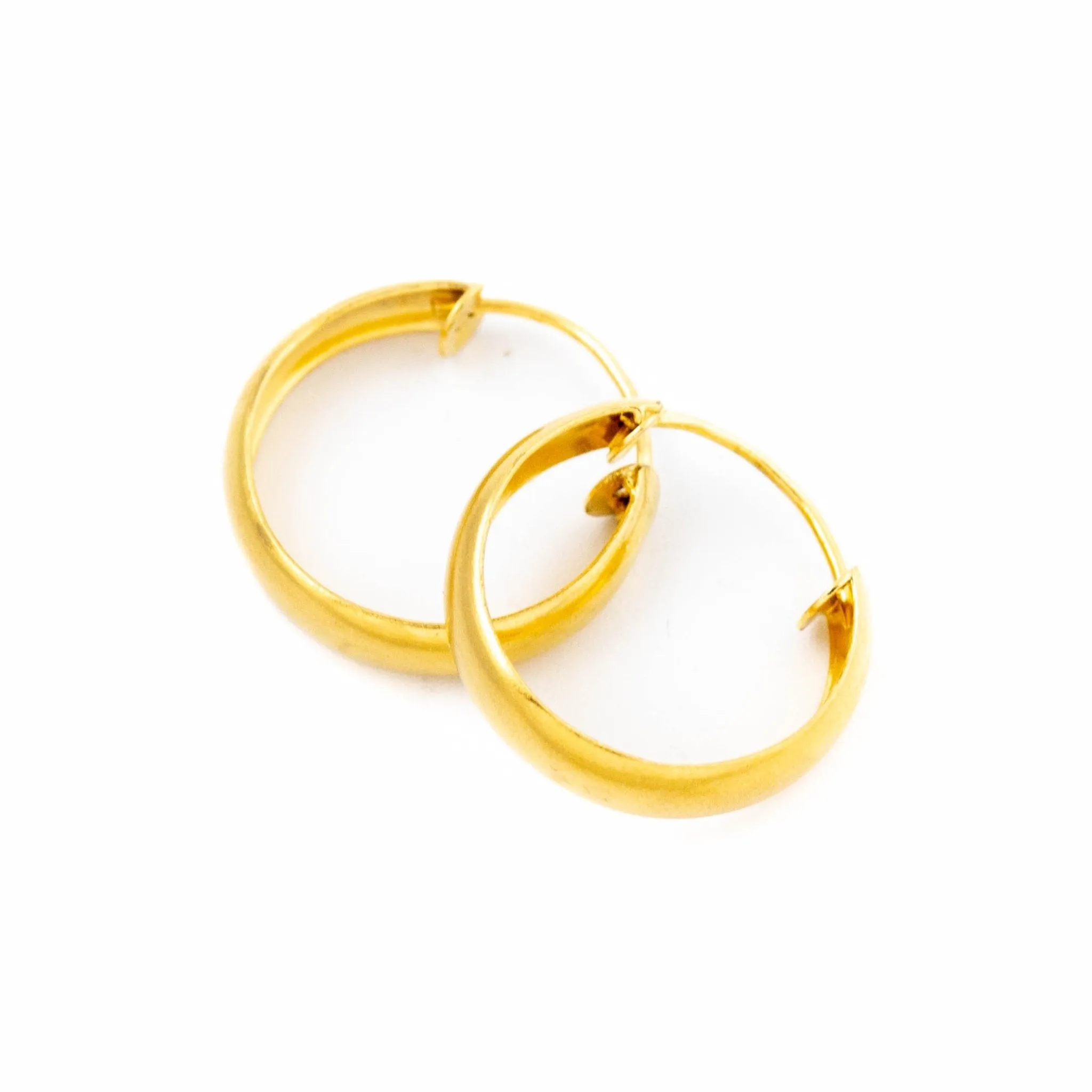 U-Cut Hoop Earrings