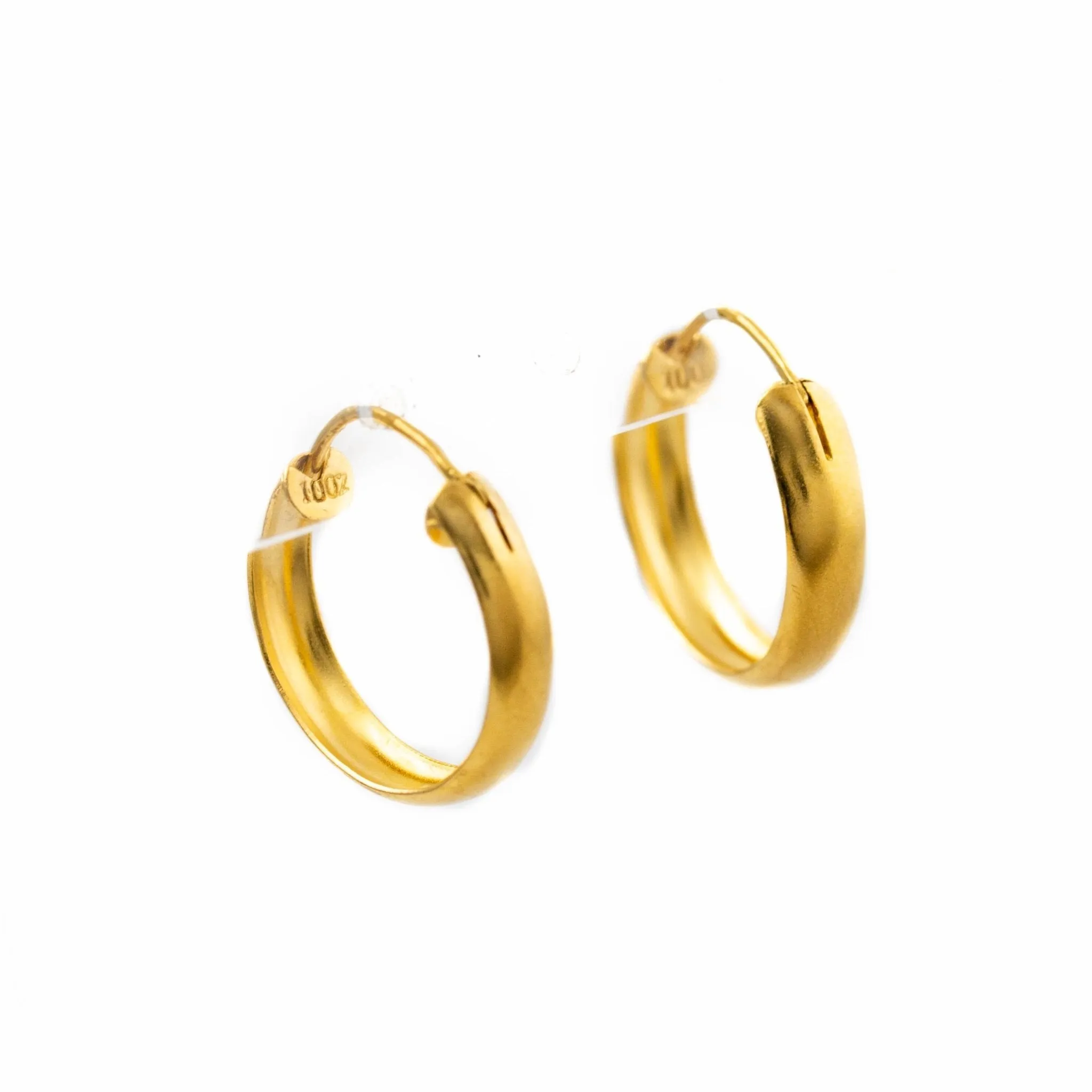 U-Cut Hoop Earrings