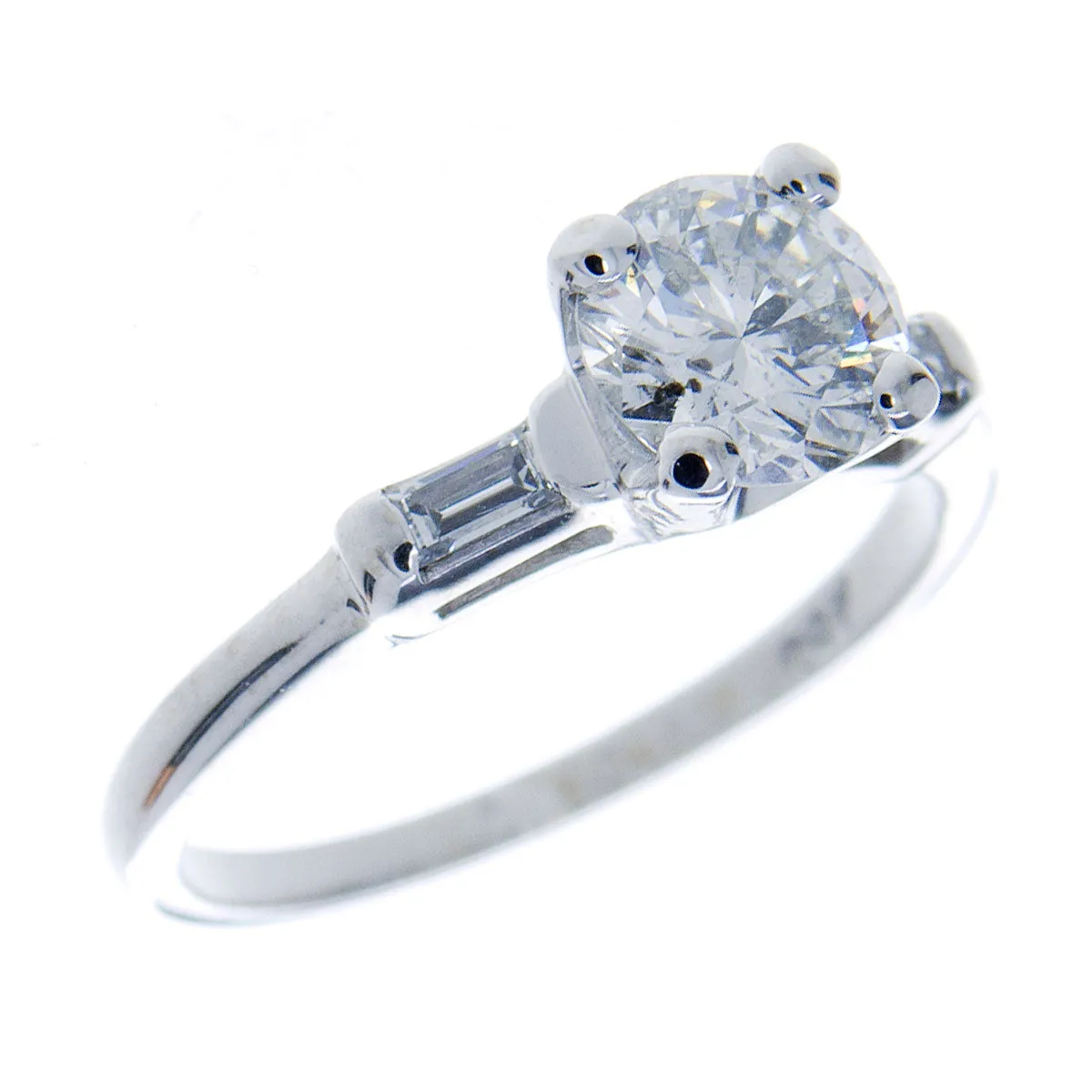 Vintage 1.02ct Diamond Engagement Ring