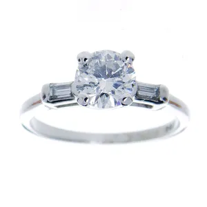 Vintage 1.02ct Diamond Engagement Ring