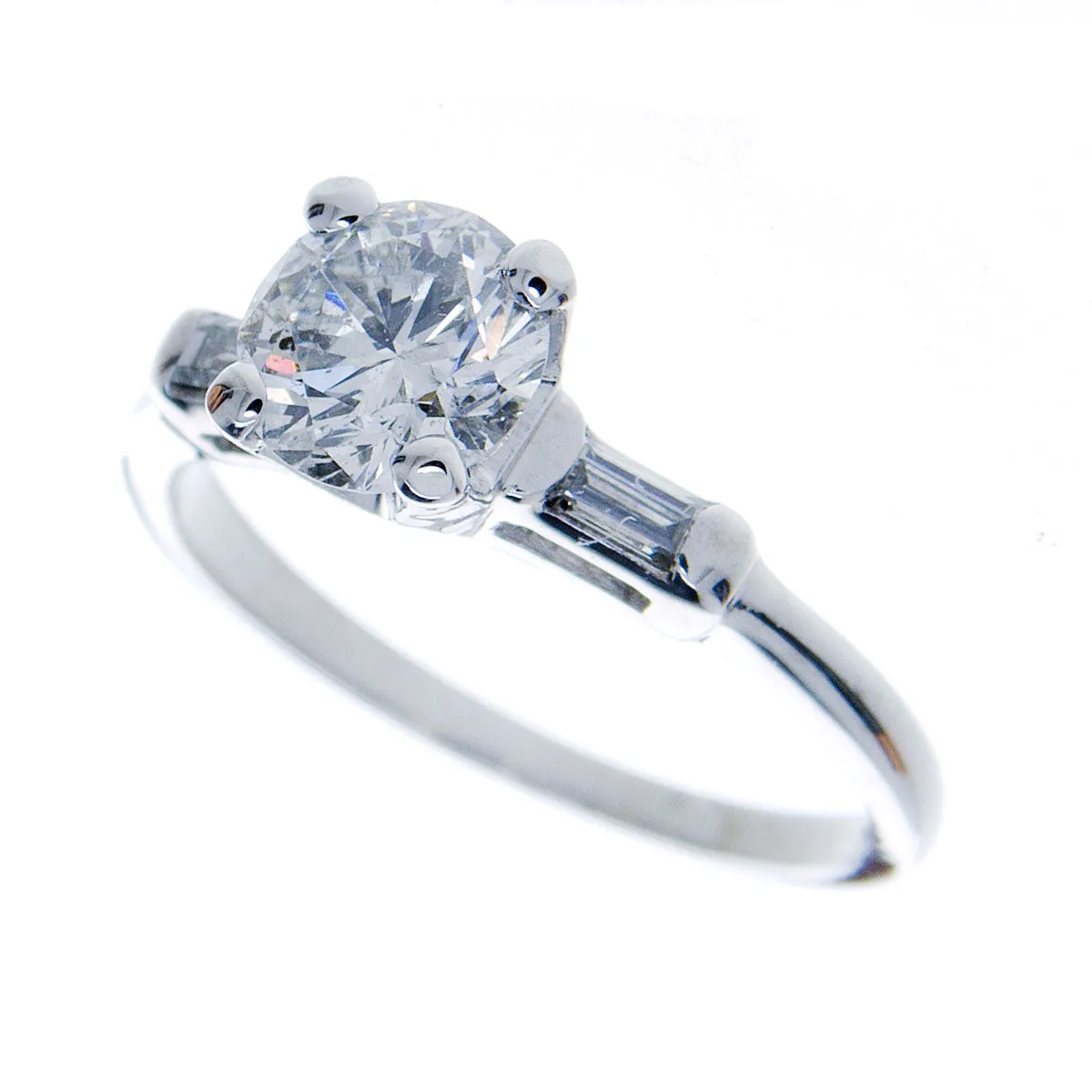 Vintage 1.02ct Diamond Engagement Ring