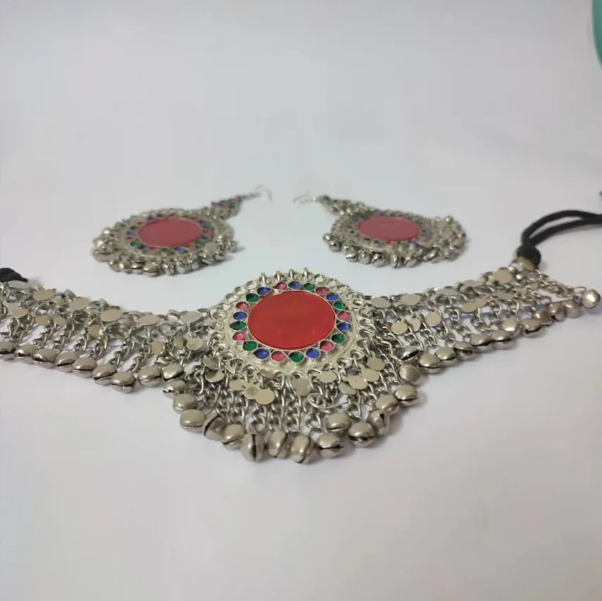 Vintage Headpiece Matha Patti Jewelery Set