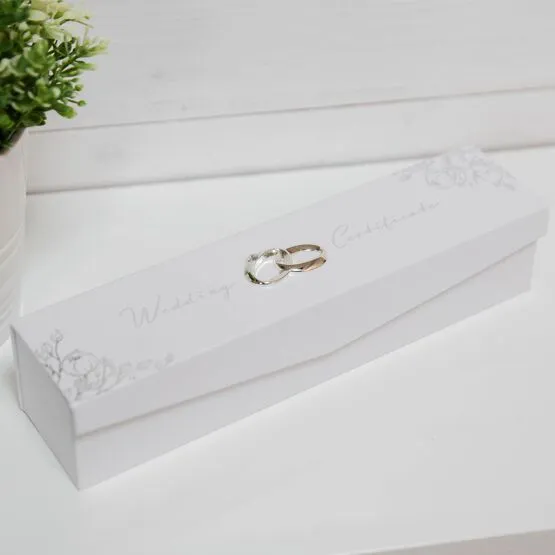 Wedding Certificate Holder With Rings